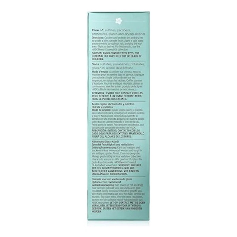 Hask Serum Pump Monoi Coconut Oil 59ml