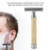 Classic Manual Shaver Metal Handle Double Edged Safety Shaving Tool