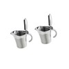2 Piece Thermal Insulated Gravy Sauce Boat Pot Serving Jug