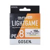 Gosen Anser Light Game PE x 8, 150m Cocktail Yellow,