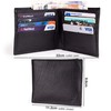 Mens Genuine Black Leather Wallet - Nappa by Pierre Cardin