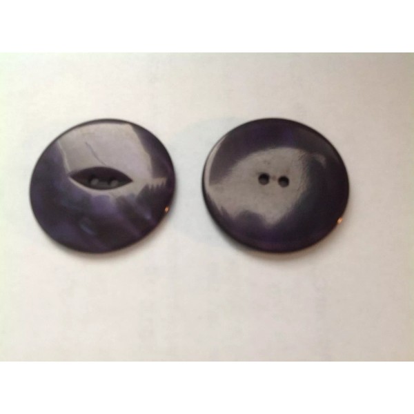 J's button Hole 10 NEW 1 3/8 INCH NAVY BLUE