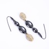 Fashionable Retro Oval Tassel Earrings, Suitable For Daily Wear, Are