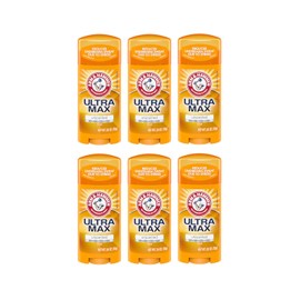 ARM & HAMMER ULTRAMAX Anti-Perspirant Deodorant Invisible Solid Unscented 2.60 oz (6-Pack)