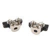 2PCS LED Light Mounting Bracket Steel Rubber Rust Prevention Anti