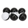 6PCS Golf Balls Synthetic Rubber Resin Putting Practice Ball for