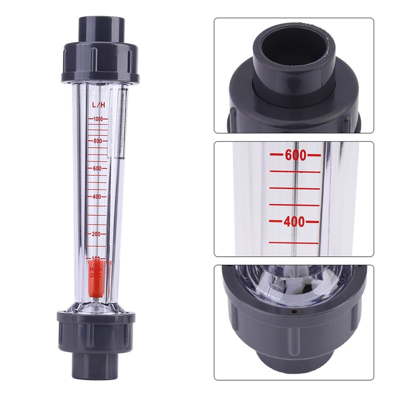 LZS-15D Water Flow Meter, 100-1000 L/H, for DN15 1/2 Inch