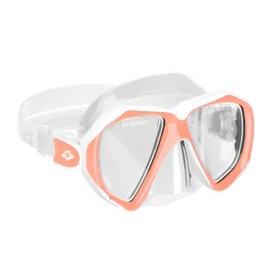 Hawaii Divers Orca Junior Snorkel Dive Mask, Peach, One Size