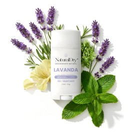 Desodorante Mujer NaturalDry En Barra Natural - Lavanda 3 unidades