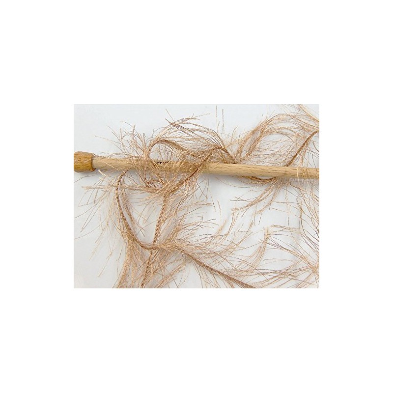 Light Brown Extra Long Eyelash Yarn Ice Luxurious Fun Fur