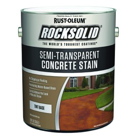 1 gal Rust-Oleum 239418 Tint Base RockSolid Semi-Transparent Concrete Stain