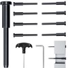 Steel DN Mate 10 Pack Black Invisible Cable Railing kit