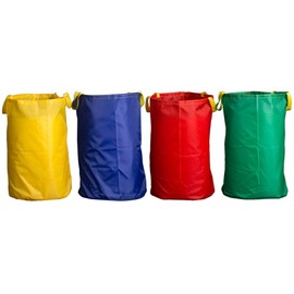 Potato Sack Race Bags 28x40'', Colorful Jumping Pocket Adult Sense Sports Game Equipment Party Accessory(Set of 4)