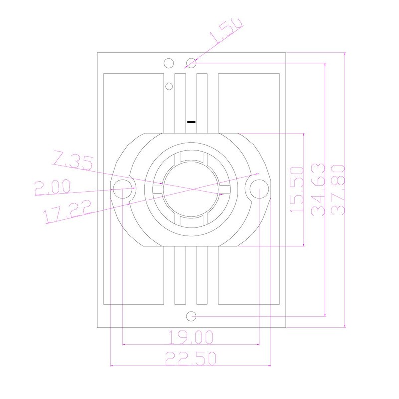 world-trading-net LED Highpower Chip 10 W RGB Round, 350 mA