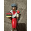 North Pole Trading Co. Nutcracker Holiday 14" AA Shopper Girl
