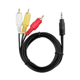 AV A/V Audio Video TV Output Cable/Cord/Lead for Panasonic Camcorder K2kc4cb00009