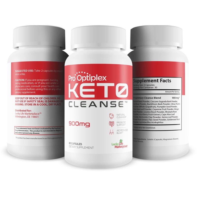 Pro Optiplex Keto Cleanse - Cleanse & Detox Naturally -
