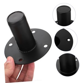 Vaguelly 1pc Iron Speaker Mount Stand Base Replacement for Home Theater Compact Speaker Bracket Heavy Duty Design for Stability and Convenience