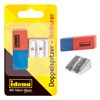 IDENA 522073 Rubber and Pencil Sharpener Set of 2