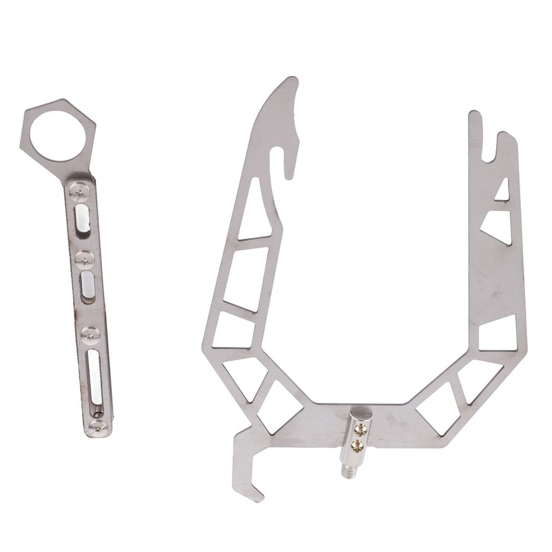 U Type Mooring Rope Threader Stainless Steel Dock Hook Cable