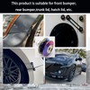Taiss Bumper Quick Release (Black),Front Rear Bumper Holders Quick Release