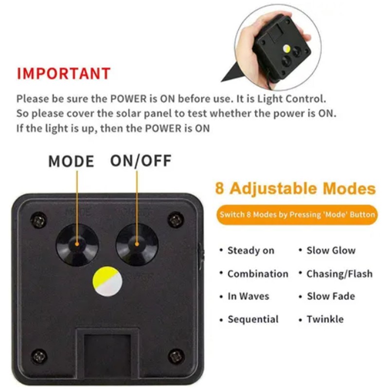 Solar String Lights Outdoor Multicolor 36ft 60 Led Crystal Globe