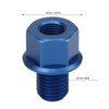 4 in 1 Water Oil Temperature Time Voltage Gauge LCD