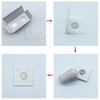 300 Pcs Cardboard Coin Flips, 6 Assorted Sizes 2" x
