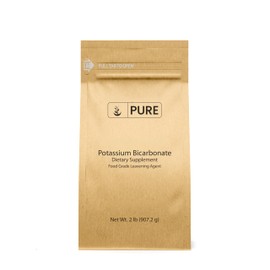 Pure Original Ingredients Potassium Bicarbonate (2 lb) Natural, Food Safe, Electrolyte, Leavening