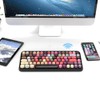 308i Bluetooth Wireless Keyboard 84 Keys Round Button Gaming Keyboard