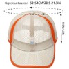 KharmLaddy Mesh Baseball Cap Unisex Kids Breathable Outdoor Sports Hat