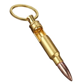 Metal Key Button Bullet Bottle Opener Creative and Innovative Bottle Opener Small Gift Keychain Pendant Retro Military Bullet Bottles Opener Keyring