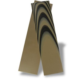 USA Knifemaker Supply UltreX™ G10 - Black & Tan - Knife Handle Material (1/8" Scales)