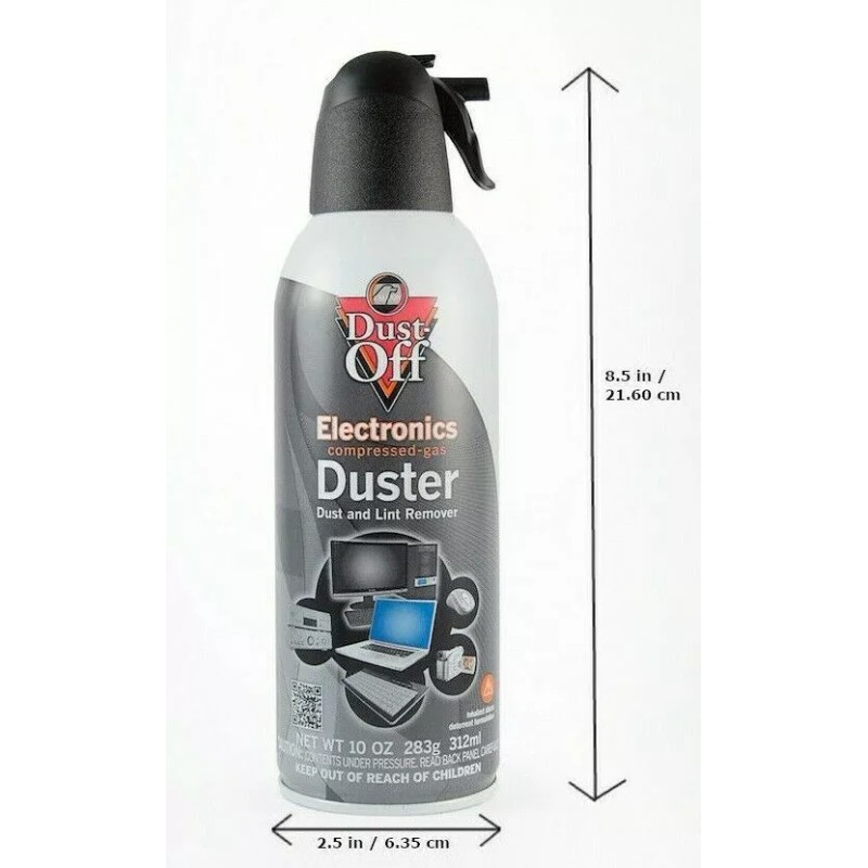 Dust-Off Falcon Dust-Off Compressed Air Electronics Lint Duster 10oz