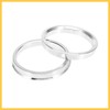 REPAIROCK 4pcs OD 72.6mm to ID 63.4mm Aluminium Alloy Car