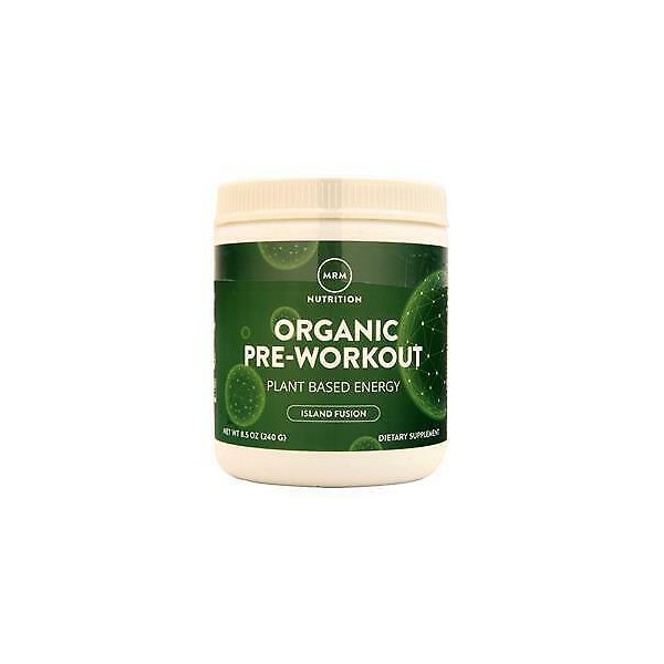 MRM Organic Pre-Workout Island Fusion 240 grams