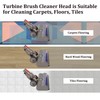 AINUO Quick-Release Motorhead Turbine Brush Cleaner Head Compatible with Dyson