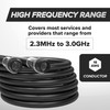 THE CIMPLE CO 12' Feet, Black RG6 Coaxial Cable with
