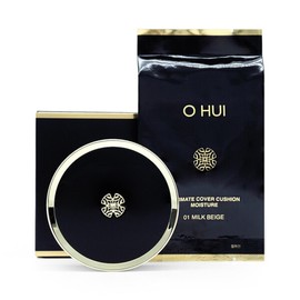 Ohui O HUI Ultimate Cover Cushion Moisture (Main Product + Refill) No. 1 Milk Beige / 오휘 얼티밋 커버 쿠션 모이스처 (본품+리필) 1호 밀크베이지