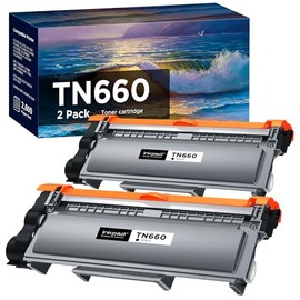 Toner Cartridge Compatible with Brother TN660 TN630 High Yield with HL-L2300D HL-L2380DW HL-L2320D DCP-L2540DW HL-L2340DW HL-L2360DW MFC-L2720DW Printer