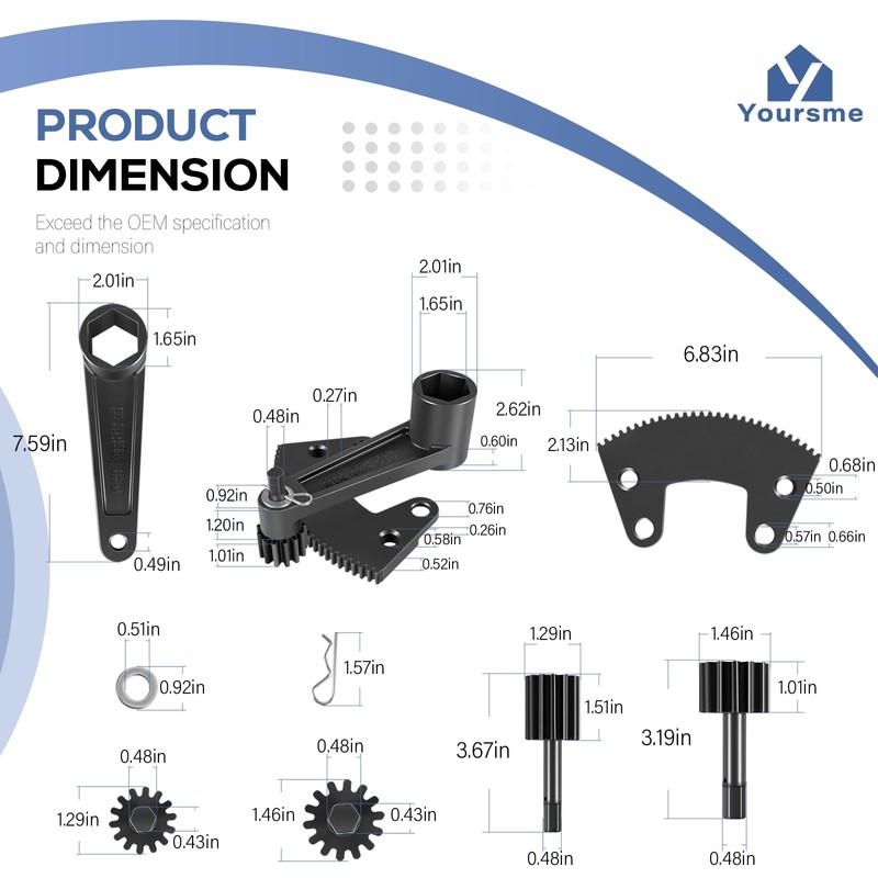 Yoursme 000133 Torque Multiplier Leverage Tool Fit for Classic VW