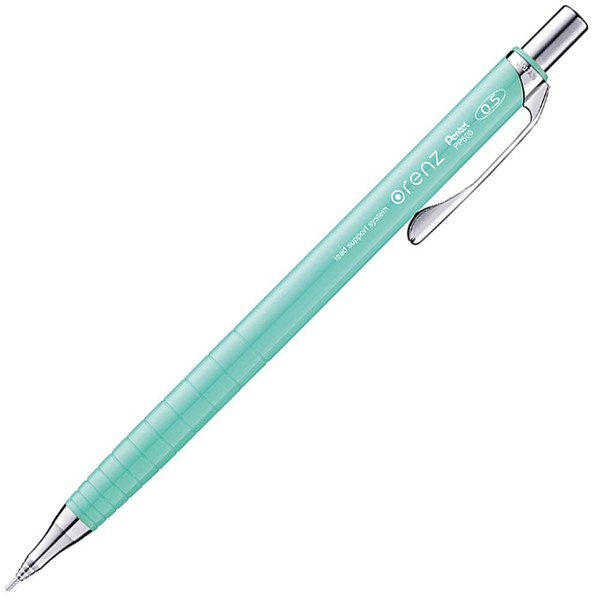 Pentel XPP505-GD Orenz 05 Mechanical Pencil, Mint Green