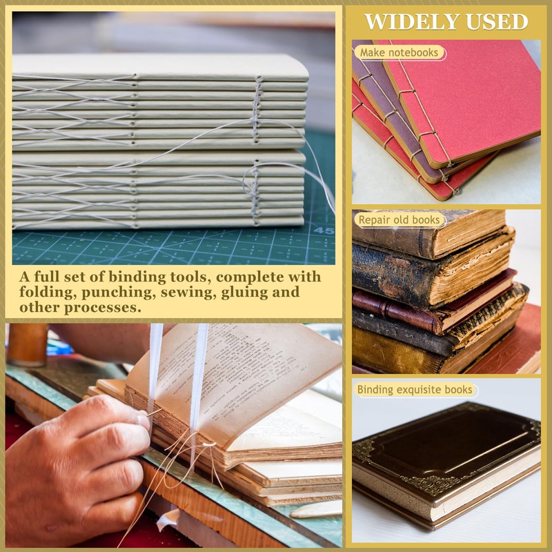 Jupean Book Binding Kits Bookbinding Kits Bookbinding Supplies Book Binding