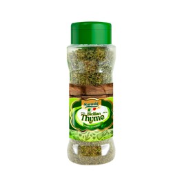 Sanniti Sicilian Herbs and Spices in Shaker Bottle| Seasonings for Meats, Fish, Poultry, Sauces, Pizza, and Soups | Product of Italy (40 Grams, Thyme)