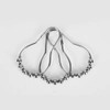 Shower Curtain Hooks, Decorative Rust Proof Stainless Steel Shower Curtain