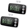 (Upgraded) AMIR Refrigerator Fridge Thermometer, Digital Freezer Thermometer with Hook,