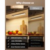 EZVALO 5 Pack Under Cabinet Lighting, Rechargeable Motion Sensor Light,
