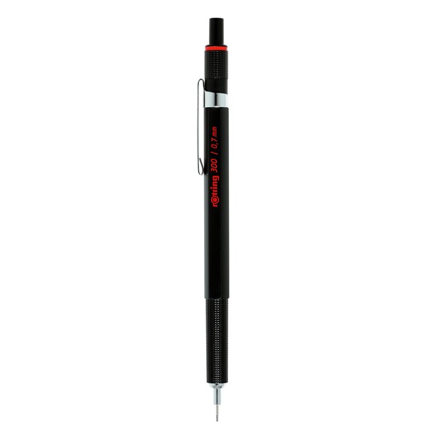 rOtring 300 Mechanical Pencil, Black, 0.7mm (1904724)