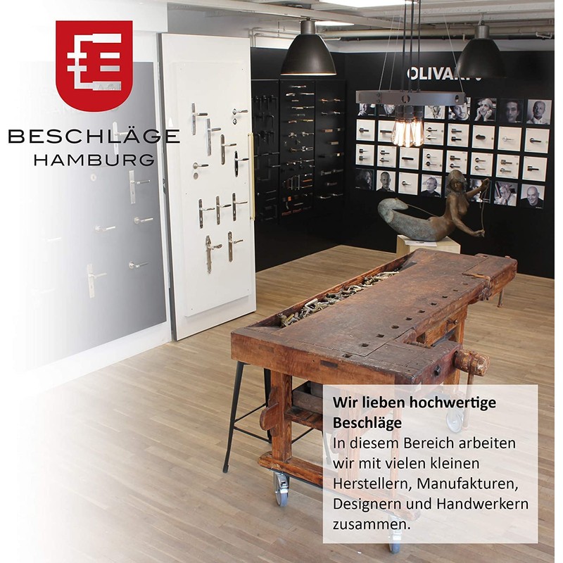 Beschläge Hamburg Art Deco SM 216-820 MPC Sliding Door Fitting