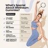 Wellneum Collagen Peptide Gummies for Women Men 3000 Mg Collagen